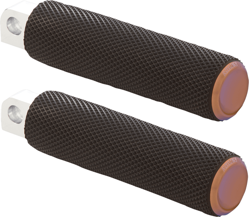 ARLEN NESS 1620-2156 Knurled Foot Pegs - Male Mount - Titanium