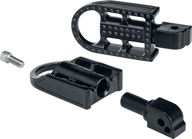 BILTWELL 1620-2165 Mushman Foot Pegs - Standard - Black Electroplated — image 2 of 4
