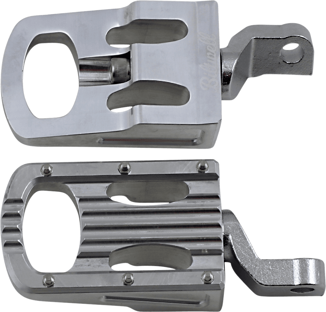 BILTWELL 1620-2167 Punisher Foot Pegs - Step - Polished