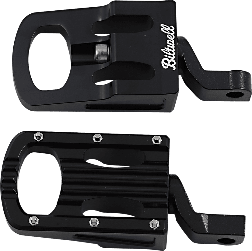 BILTWELL 1620-2171 Punisher Foot Pegs - Step - Black — image 1 of 5