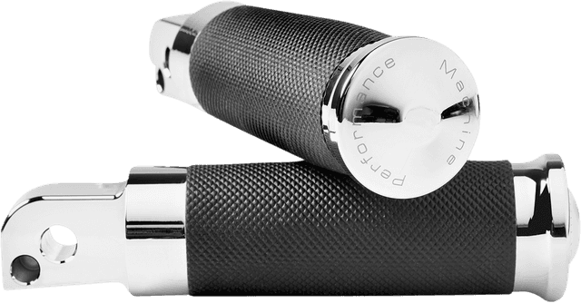 PERFORMANCE MACHINE (PM) 1620-2234 Contour Foot Pegs - Chrome - Passenger - M8