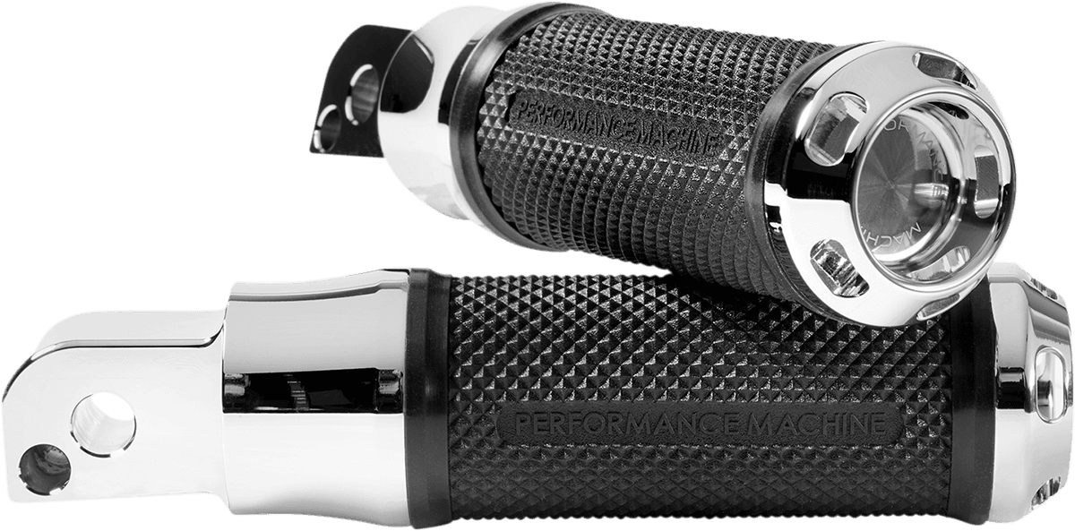 BARNETT 1620-2238 Apex Foot Pegs - M8 - Passenger - Chrome