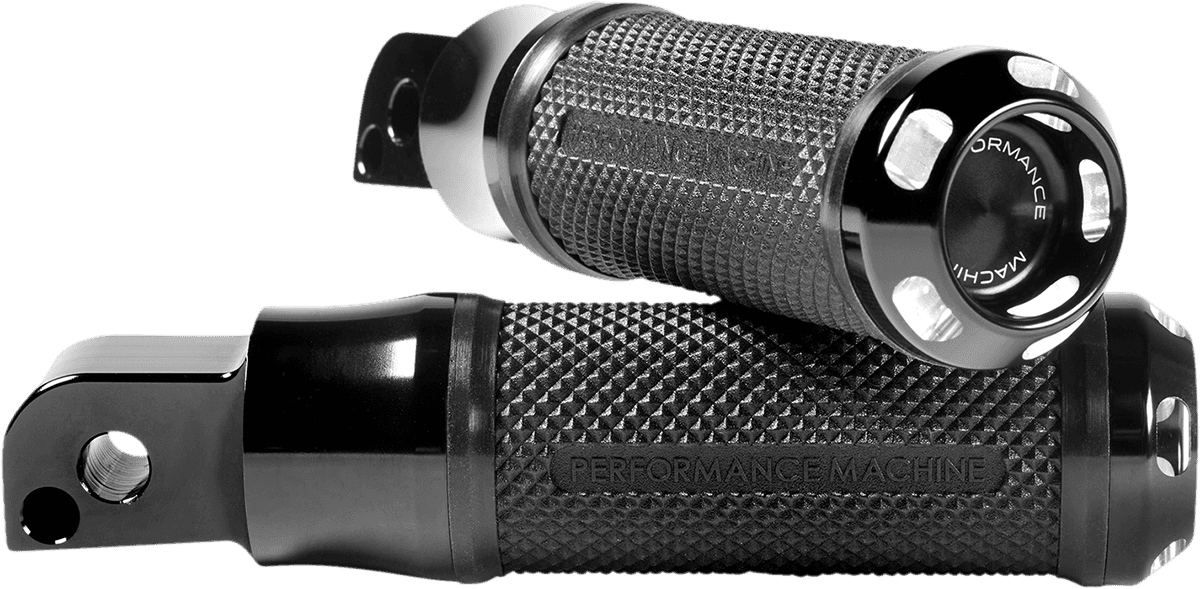 PERFORMANCE MACHINE (PM) 1620-2239 Apex Foot Pegs - M8 - Passenger - Black