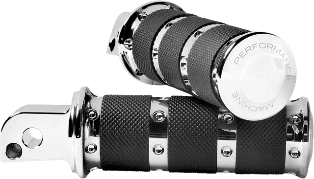PERFORMANCE MACHINE (PM) 1620-2246 Foot Pegs - Chrome - XLS - M8 - Passenger