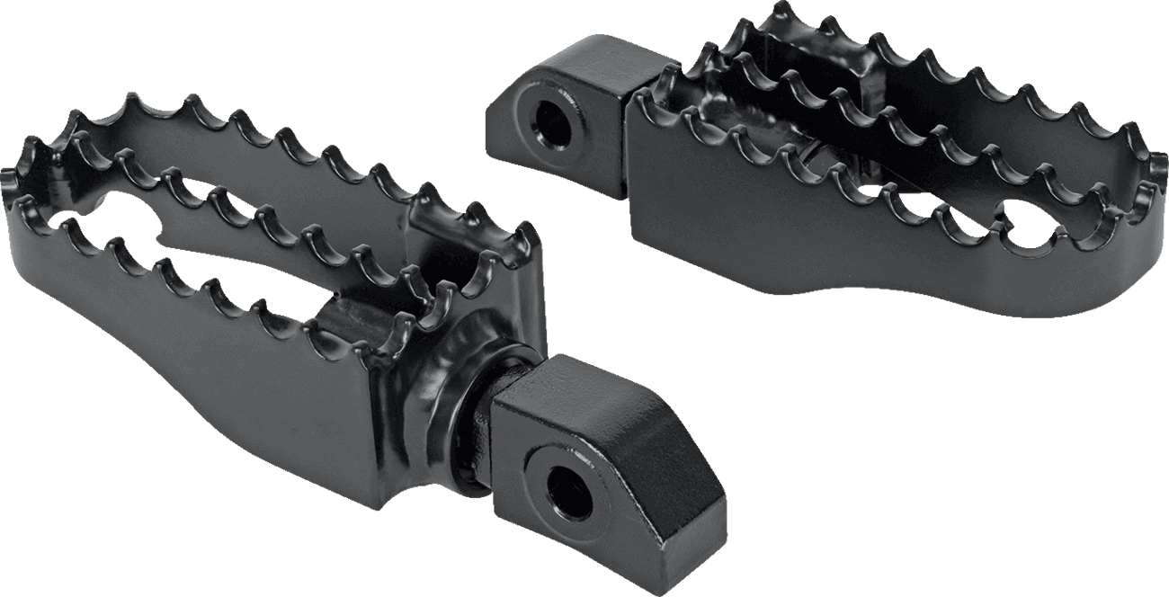 BURLY BRAND 1620-2388 MX Foot Pegs - Passenger - Black