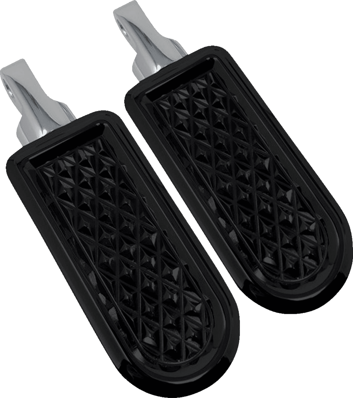 COVINGTONS 1620-2424 Foot Pegs - Diamondback - Black