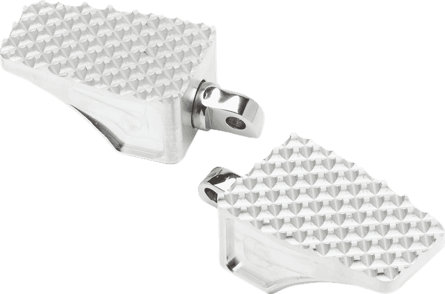 LA CHOPPERS 1620-2435 County Line Billet Foot Pegs - Front - Raw — image 1 of 2