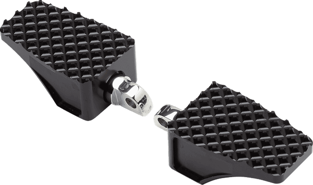 LA CHOPPERS 1620-2436 County Line Billet Foot Pegs - Front - Black — image 2 of 2