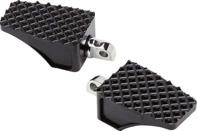 LA CHOPPERS 1620-2436 County Line Billet Foot Pegs - Front - Black — image 1 of 2