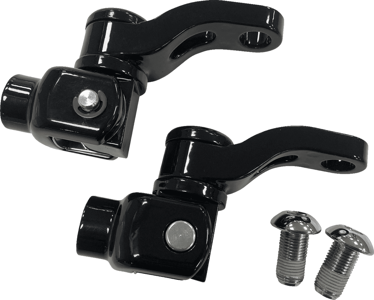DRAG SPECIALTIES 1620-2477 Passenger Peg Mount - Adjustable - Black