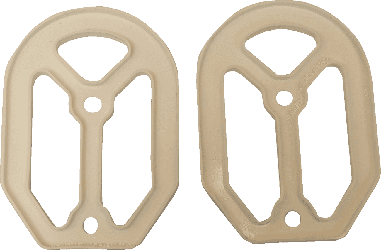 DRAG SPECIALTIES 1620-2488 Qualifier Insert - Rubber - White