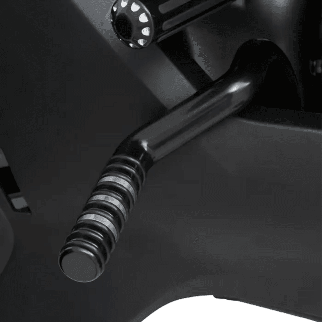 SHOW CHROME 1620-2500 Adjustable Highway Pegs - Satin Black with Contrast Cut - Can-Am — image 4 of 5