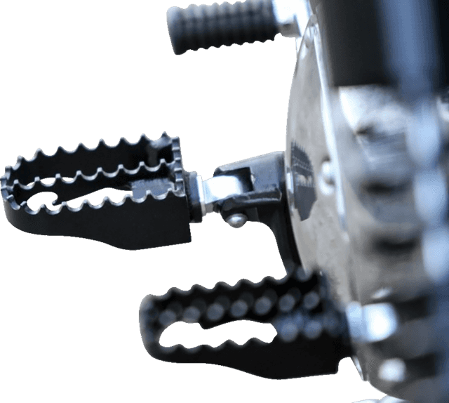 BURLY BRAND 1620-2502 MX Foot Pegs - Driver/Passenger - Black — image 5 of 6