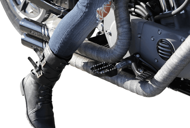 BURLY BRAND 1620-2502 MX Foot Pegs - Driver/Passenger - Black — image 2 of 6