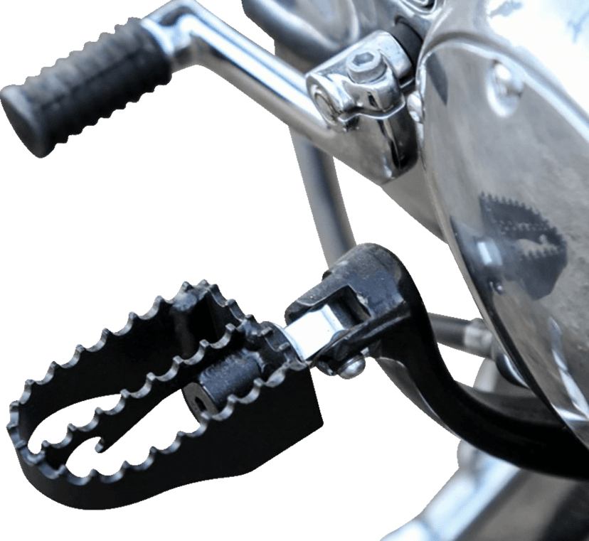 BURLY BRAND 1620-2502 MX Foot Pegs - Driver/Passenger - Black — image 3 of 6