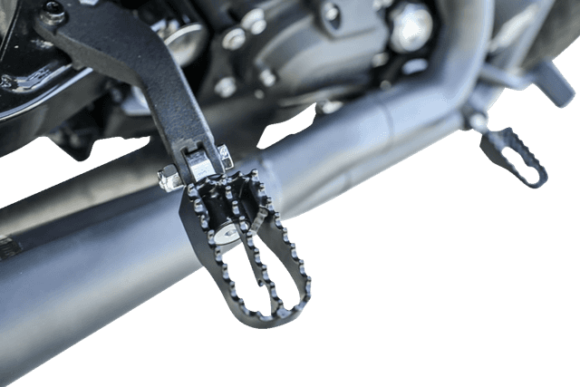 BURLY BRAND 1620-2503 MX Mini Foot Pegs - Driver/Passenger - Black — image 2 of 6