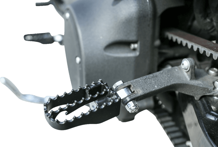 BURLY BRAND 1620-2503 MX Mini Foot Pegs - Driver/Passenger - Black — image 4 of 6