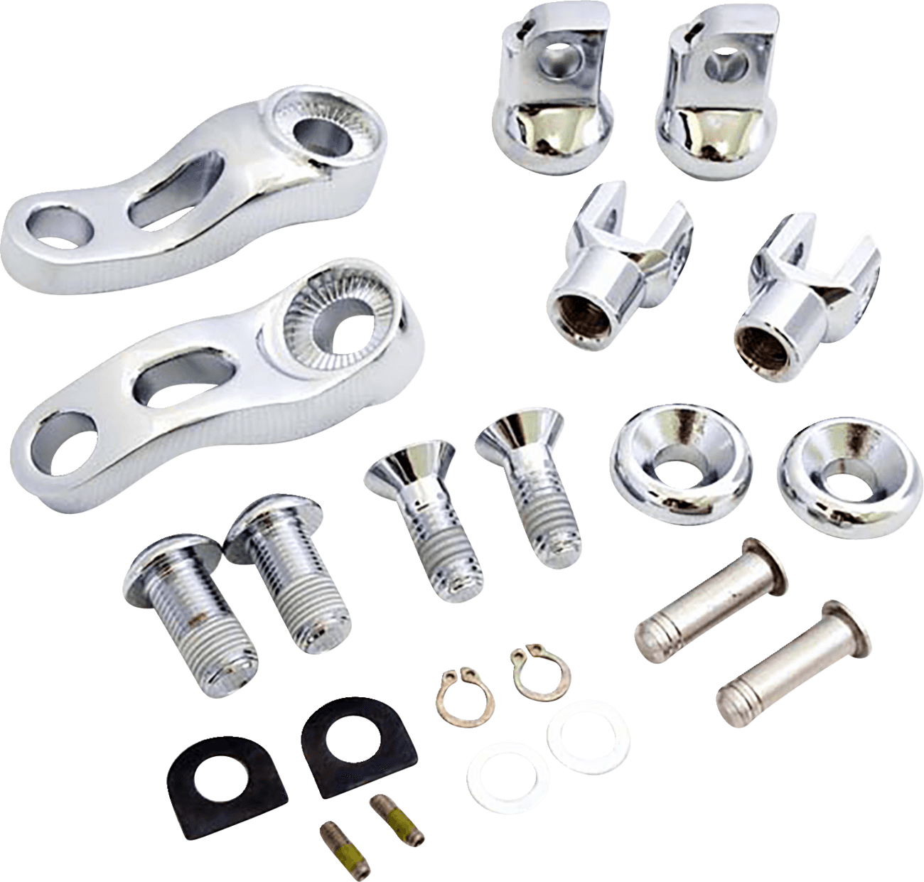 DRAG SPECIALTIES 1620-2512 Passenger Peg Mount - Adjustable - Chrome