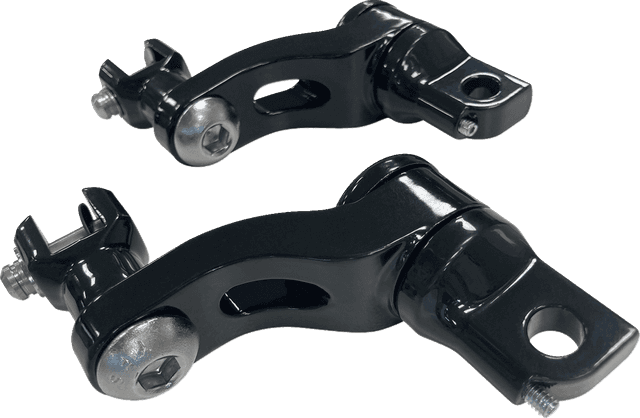 DRAG SPECIALTIES 1620-2513 Passenger Peg Mount - Adjustable - Black — image 2 of 3