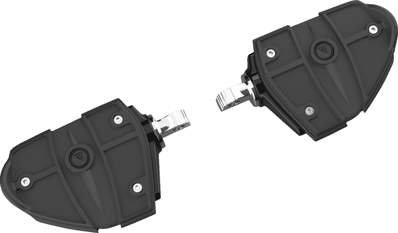 CIRO 1620-2520 RydeCulture™ Foot Rests - Black - 1/2" Clevis Mount