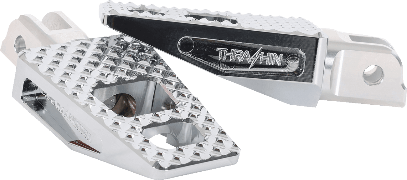 THRASHIN SUPPLY CO. 1620-2609 P-54 Foot Pegs - Front - Chrome