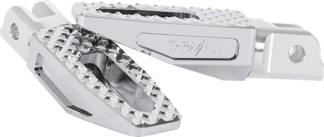 THRASHIN SUPPLY CO. 1620-2612 Slim P-54 Foot Pegs - Front - Chrome