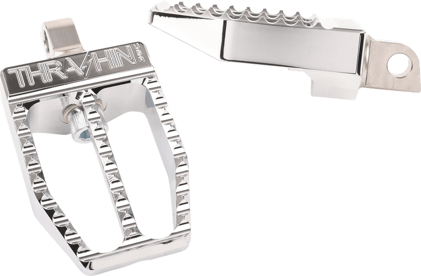 THRASHIN SUPPLY CO. 1620-2614 Militant Foot Pegs - Front/Rear - Chrome