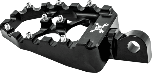BURLY BRAND 1620-2636 MX Evolution Driver Pegs - Black - Sportster/Dyna — image 11 of 12