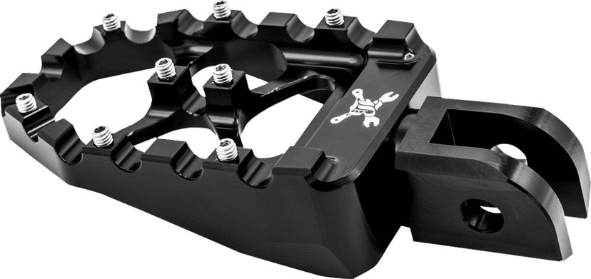 BURLY BRAND 1620-2637 MX Evolution Driver Pegs - Black - Softail — image 3 of 7