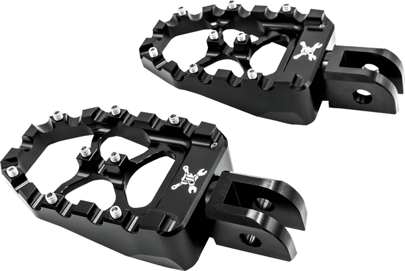 BURLY BRAND 1620-2637 MX Evolution Driver Pegs - Black - Softail — image 7 of 7