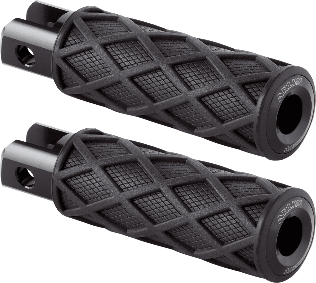 ARLEN NESS 1620-2671 Diamond Foot Pegs - Driver - Black