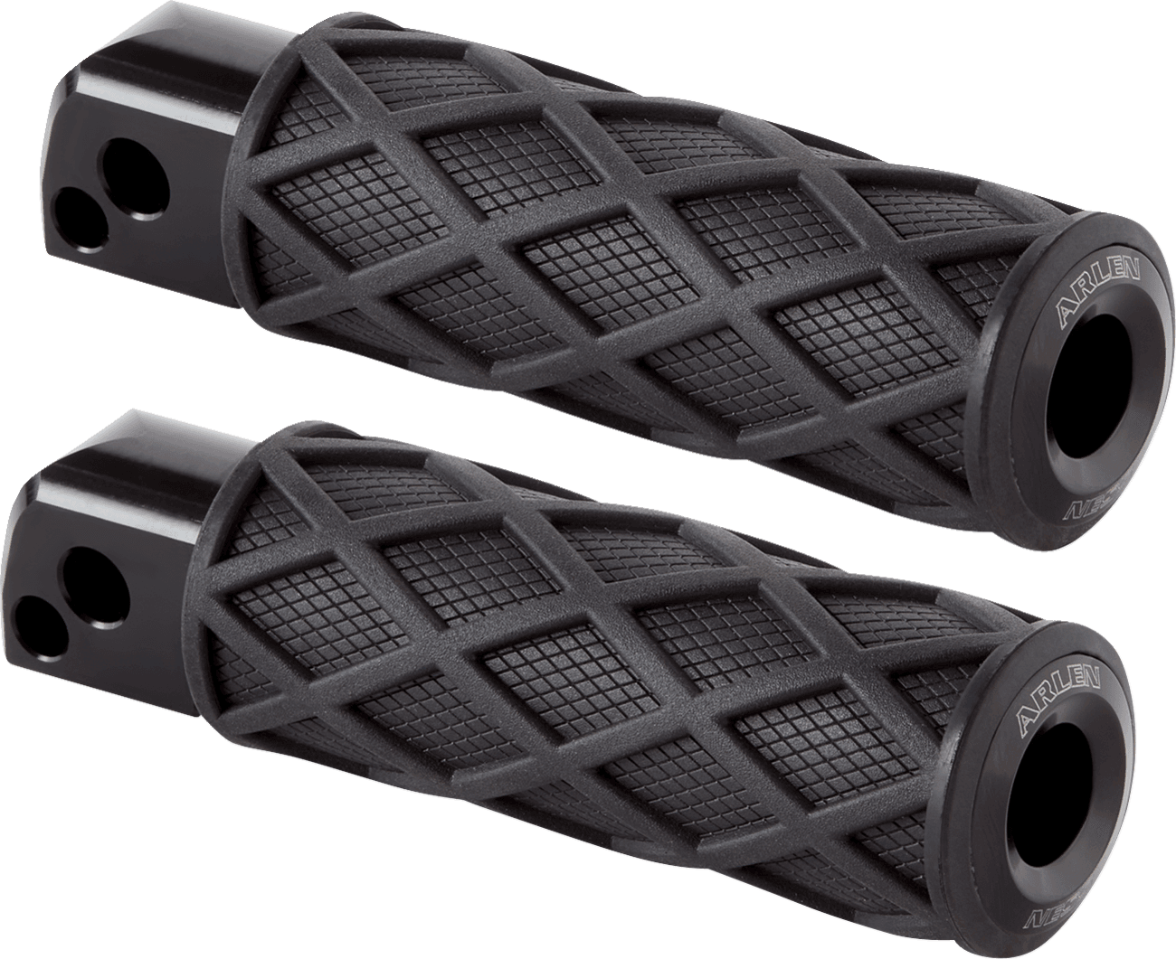 ARLEN NESS 1620-2673 Diamond Foot Pegs - Passenger - Black
