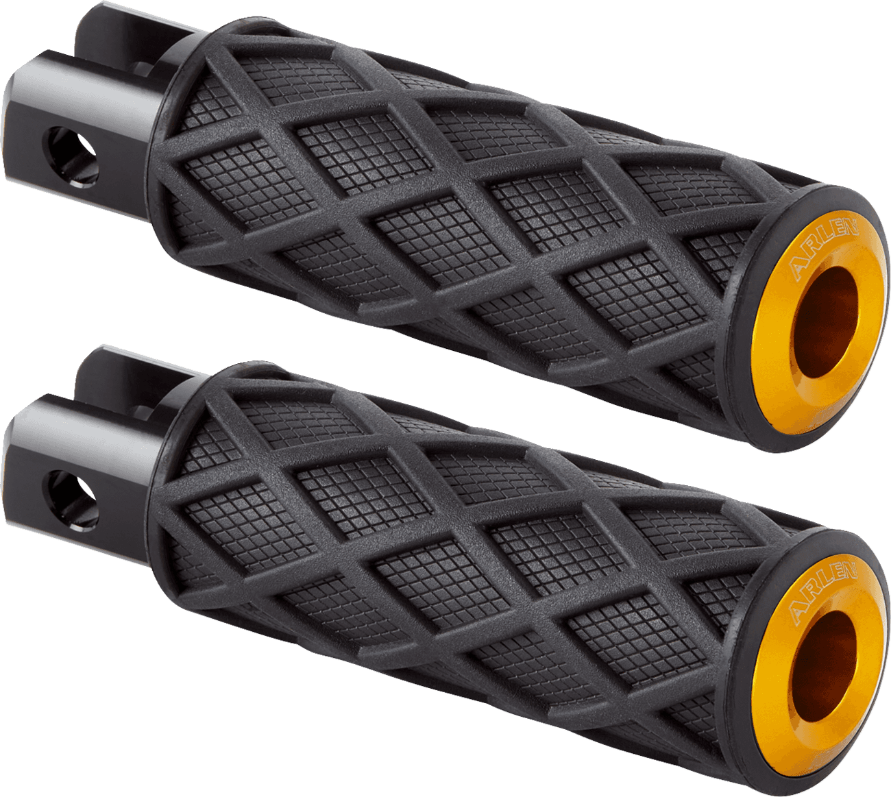 ARLEN NESS 1620-2677 Diamond Foot Pegs - Driver - Gold