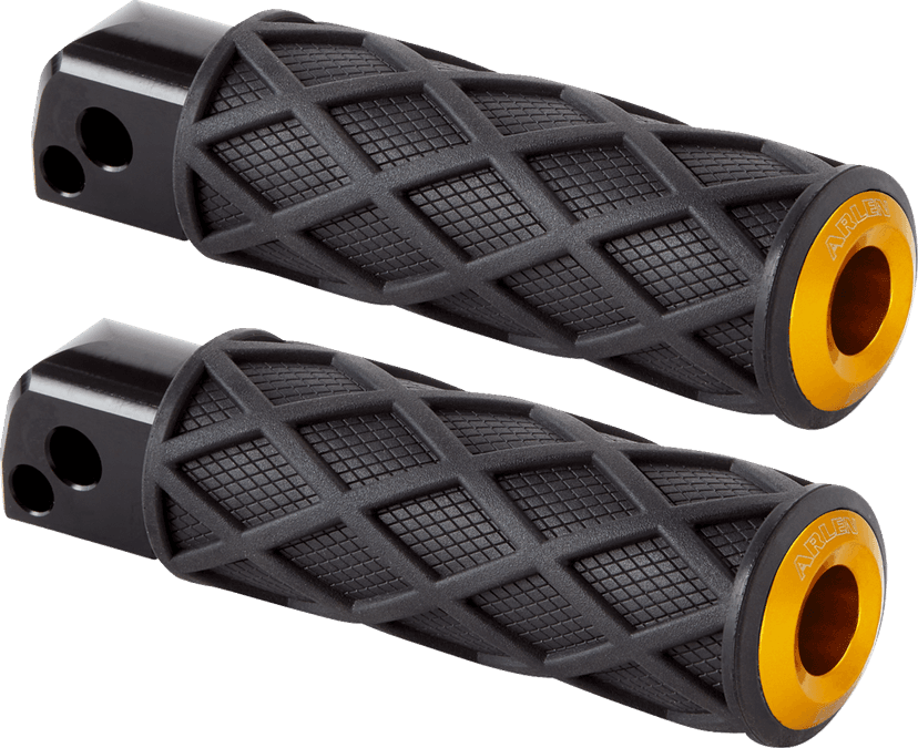 ARLEN NESS 1620-2679 Diamond Foot Pegs - Passenger - Gold