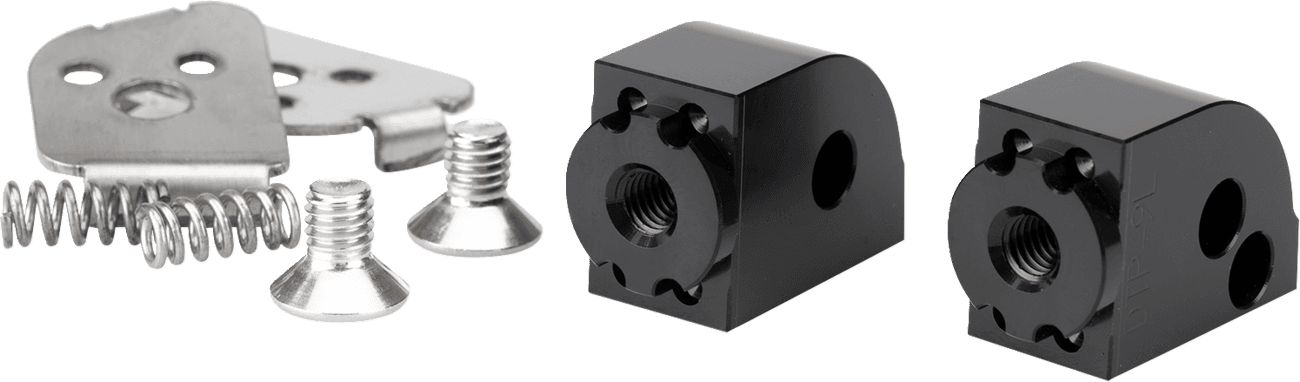 PUIG HI-TECH PARTS 1620-2761 Adjustable Foot Peg Adapter - Rider - Suzuki