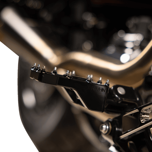 THRASHIN SUPPLY CO. 1620-2769 Aggressor Foot Pegs - Rear - Black - HD '72-'25 — image 7 of 7