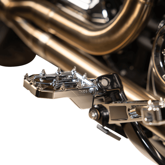 THRASHIN SUPPLY CO. 1620-2772 Aggressor Foot Pegs - Rear - Chrome - HD '72-'25 — image 6 of 6