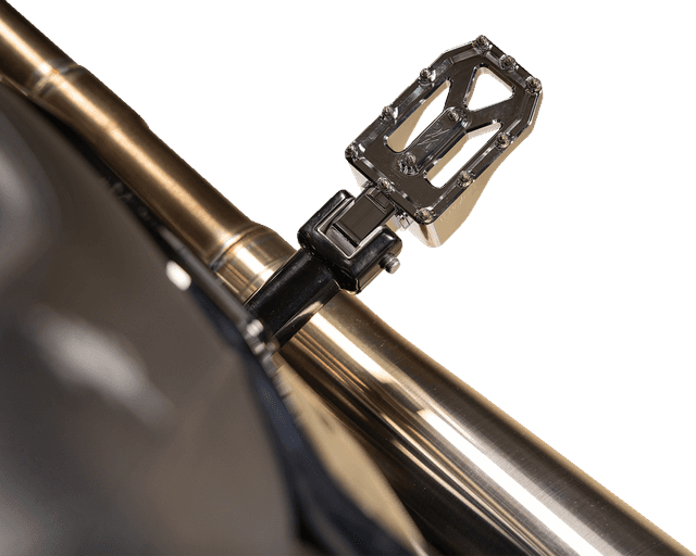 THRASHIN SUPPLY CO. 1620-2772 Aggressor Foot Pegs - Rear - Chrome - HD '72-'25 — image 2 of 6