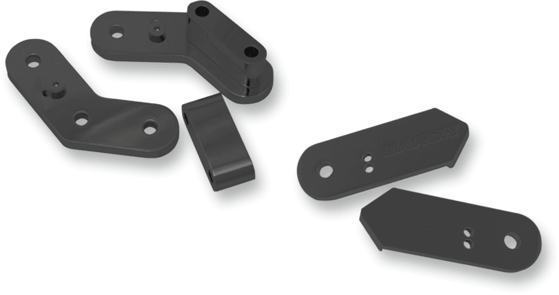 BARON 1621-0177 Passenger Floorboard Bracket - Yamaha
