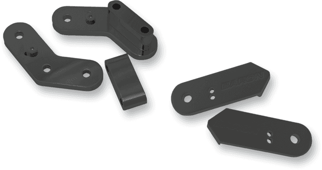 BARON 1621-0180 Passenger Floorboard Bracket - Honda — image 2 of 2
