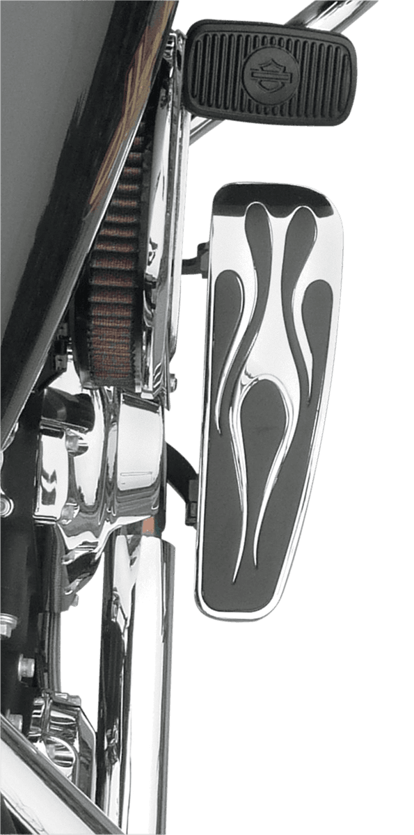 BARON 1621-0190 Universal Rider Floorboards - Long - Flame — image 2 of 2