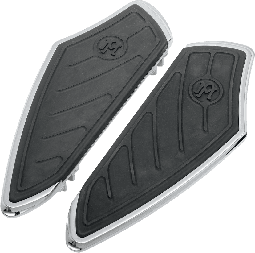 BARNETT 1621-0229 Contour Floorboards - Driver - Chrome — image 1 of 3