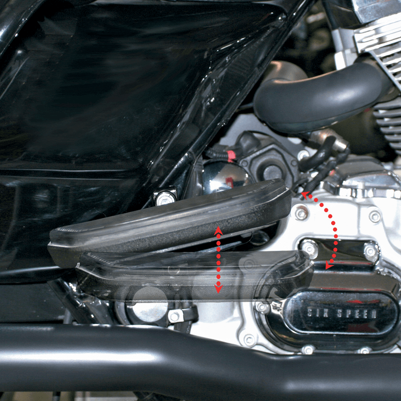 LA CHOPPERS 1621-0245 Floorboard Kit — image 2 of 2
