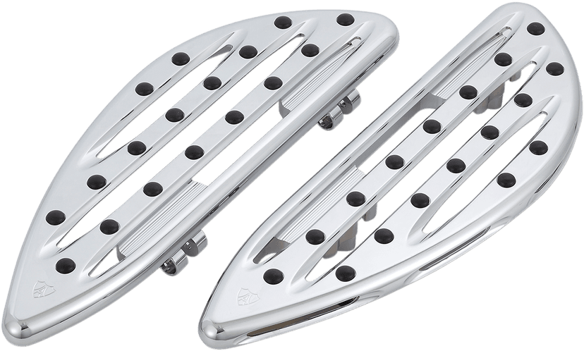 ARLEN NESS 1621-0260 Deep Cut Floorboards - Driver - Chrome