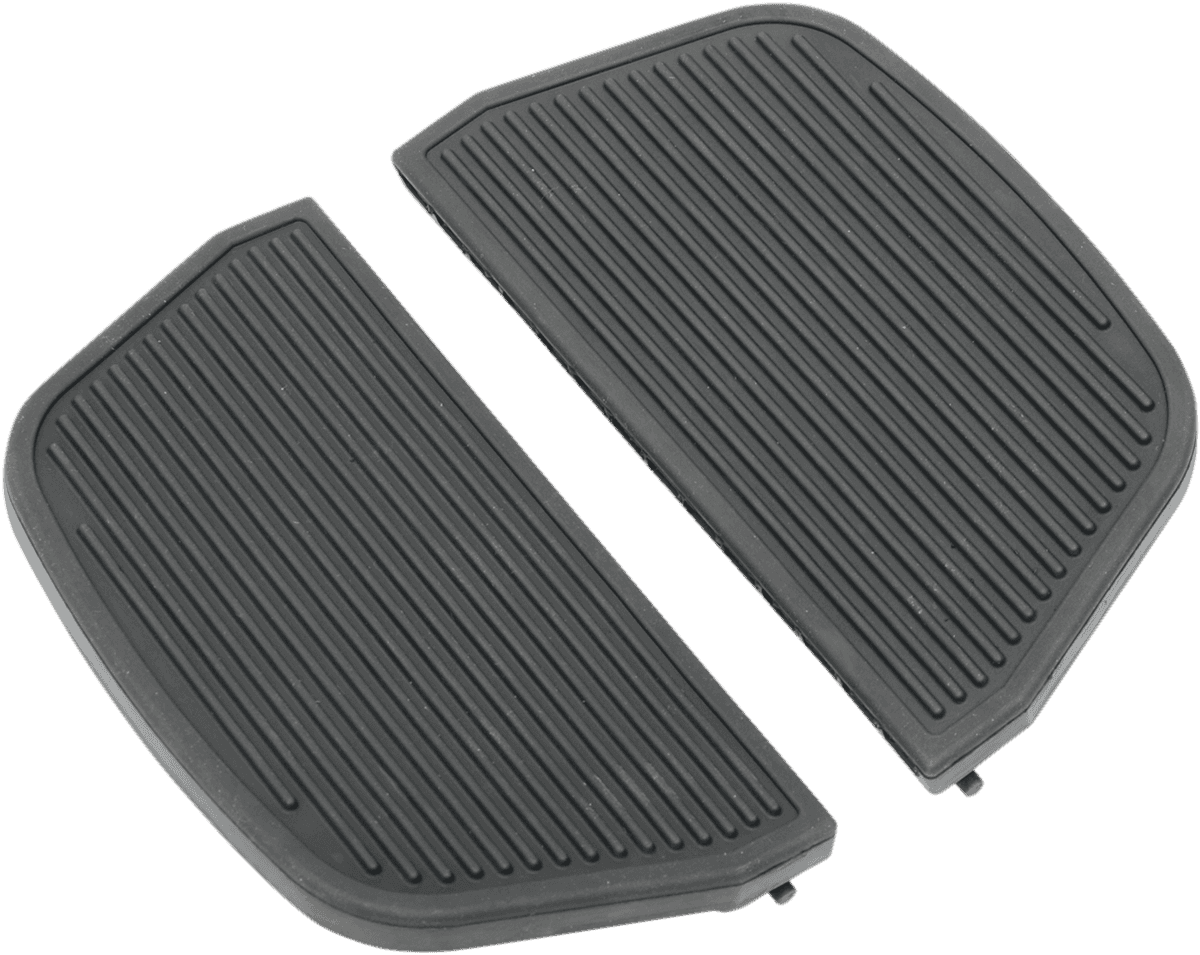 DRAG SPECIALTIES 1621-0464 Floorboard Inserts - Passenger - Black