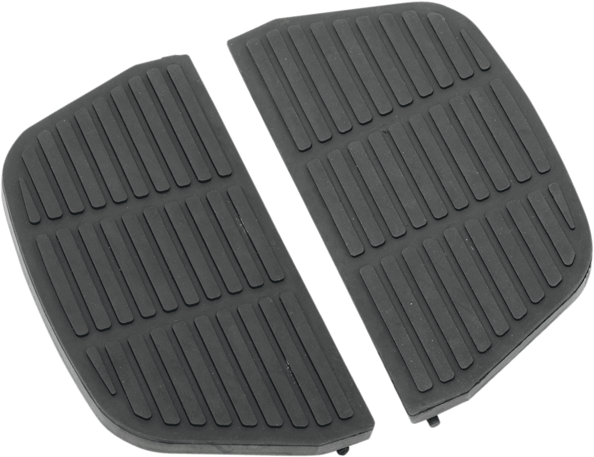 DRAG SPECIALTIES 1621-0465 Floorboard Inserts - Passenger - Black