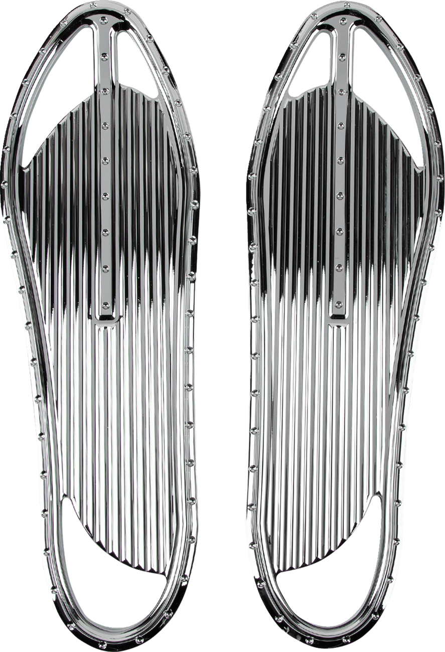 COVINGTONS 1621-0669 Floorboards - Dimpled - Chrome