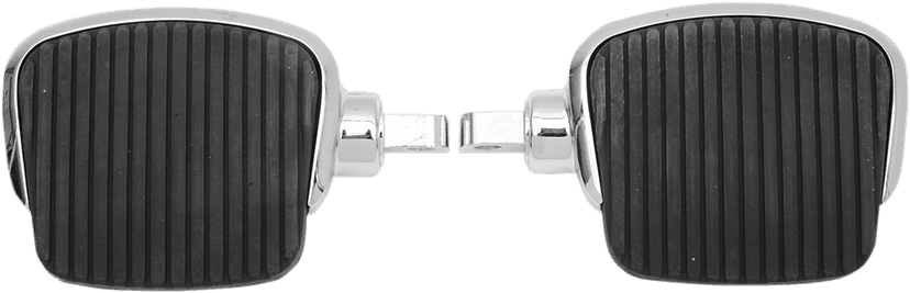DRAG SPECIALTIES 1621-0724 Mini Footboards - Male 4" - Chrome