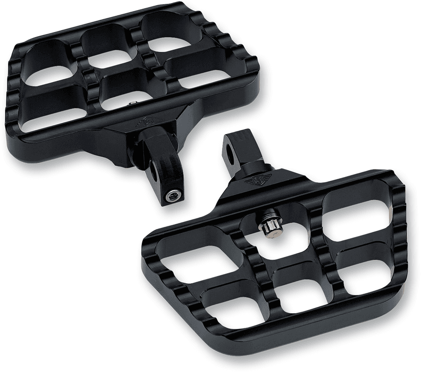 JOKER MACHINE 1621-0806 Mini Serrated Floorboards - Black - Indian/Victory