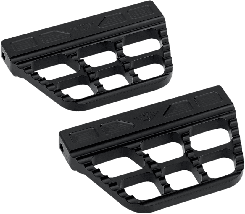 JOKER MACHINE 1621-0808 Serrated Passenger Floorboard - Black